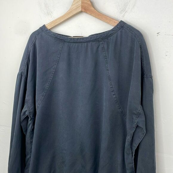 Prana Lavendar Bay Pullover Top size Medium Gray - Picture 5 of 14